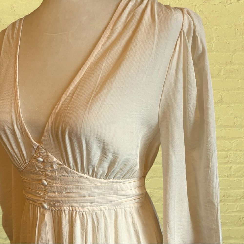 By the River Gabriella dress long billowy sleeves midi length romantic - Picture 6 of 16